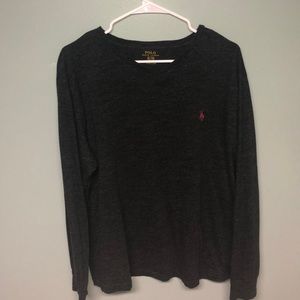 Men’s Polo V-Neck Sweater